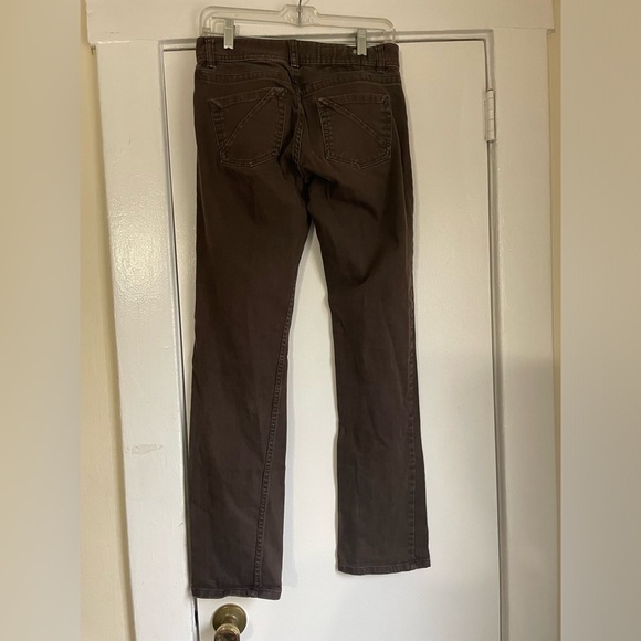 H & M Brown straight leg jeans size 6 - Picture 8 of 9